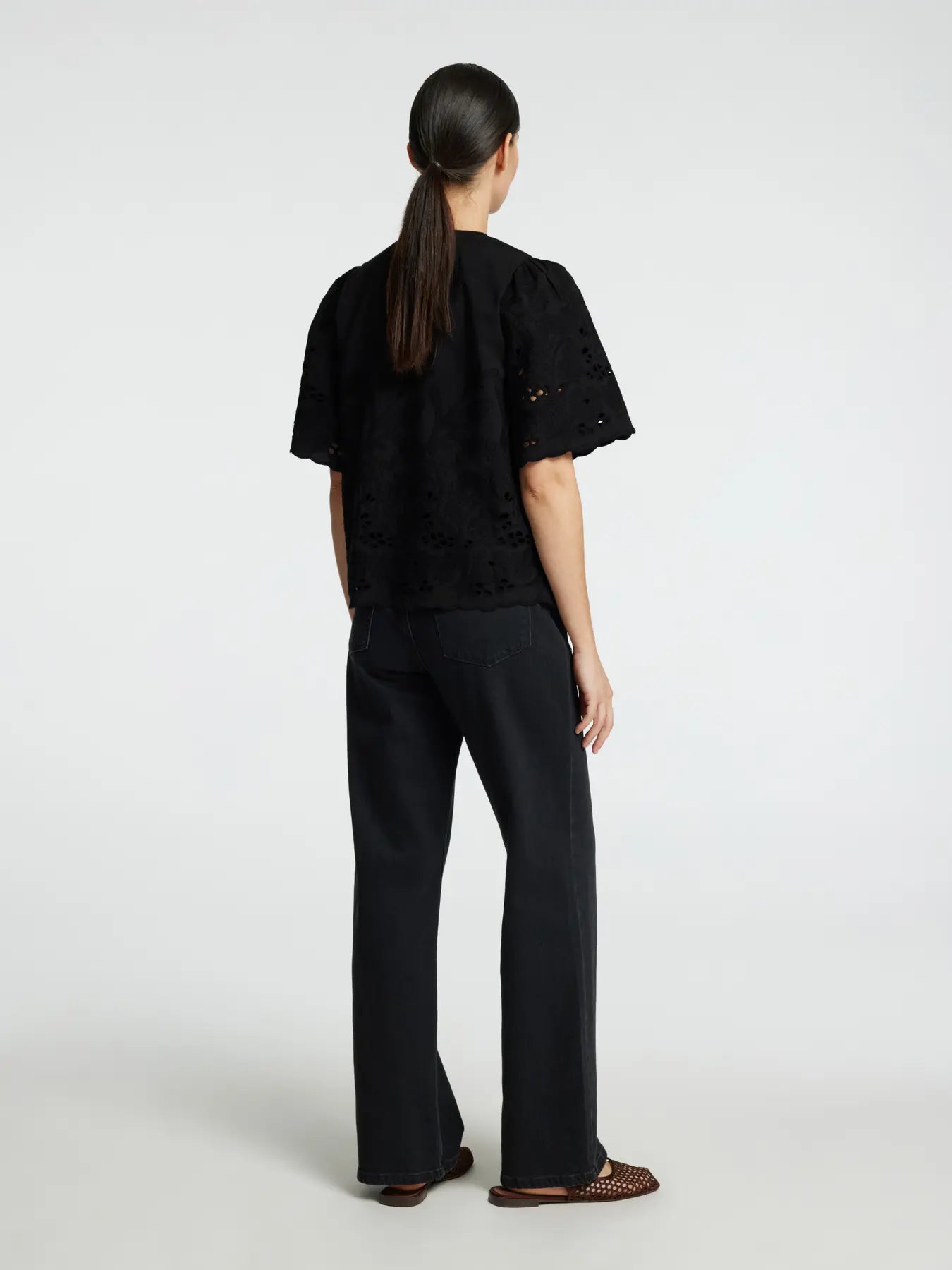 Selected Femme Dahlia Blouse - Black