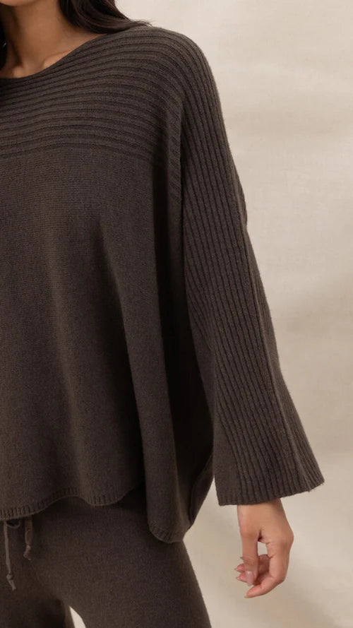 Charli Cora Sweater - Espresso