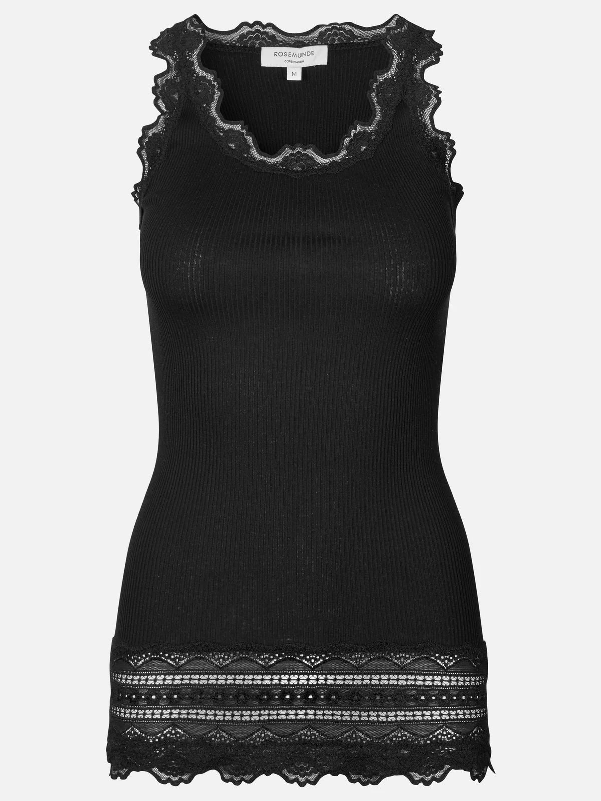 Rosemunde Benita Silk lace Top - Black