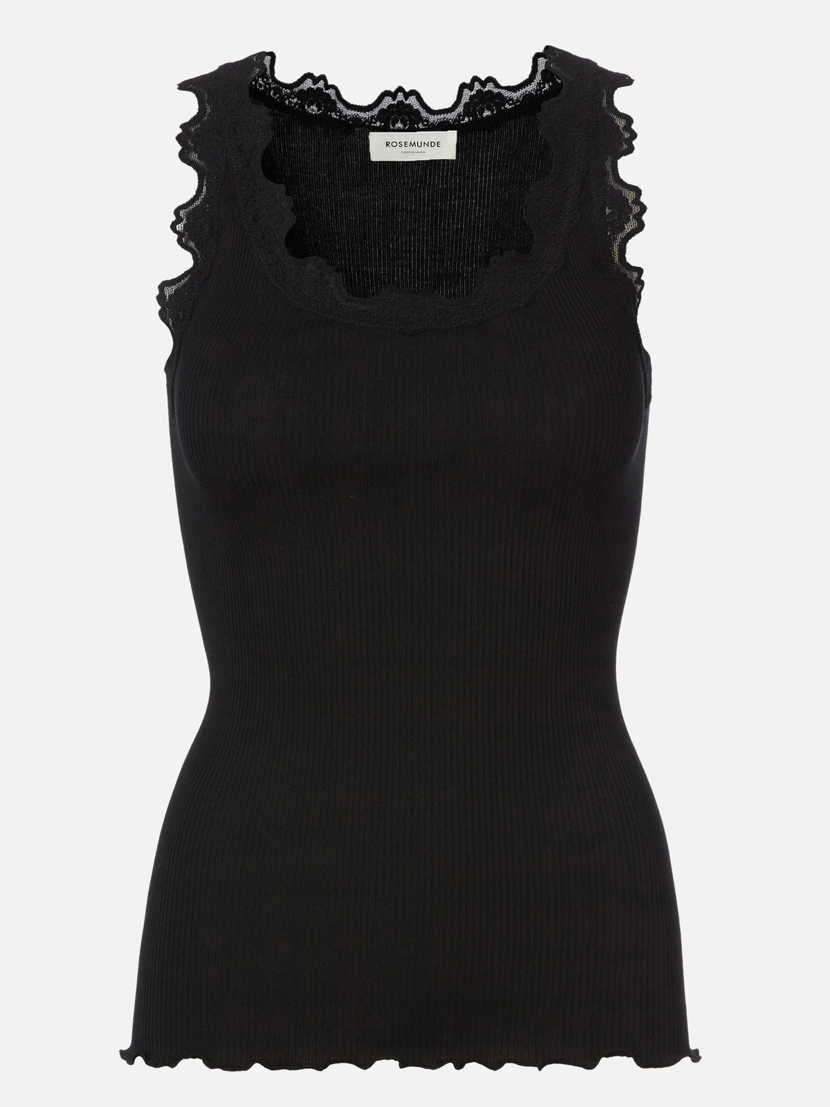 Rosemunde Babette Silk Vest - Black
