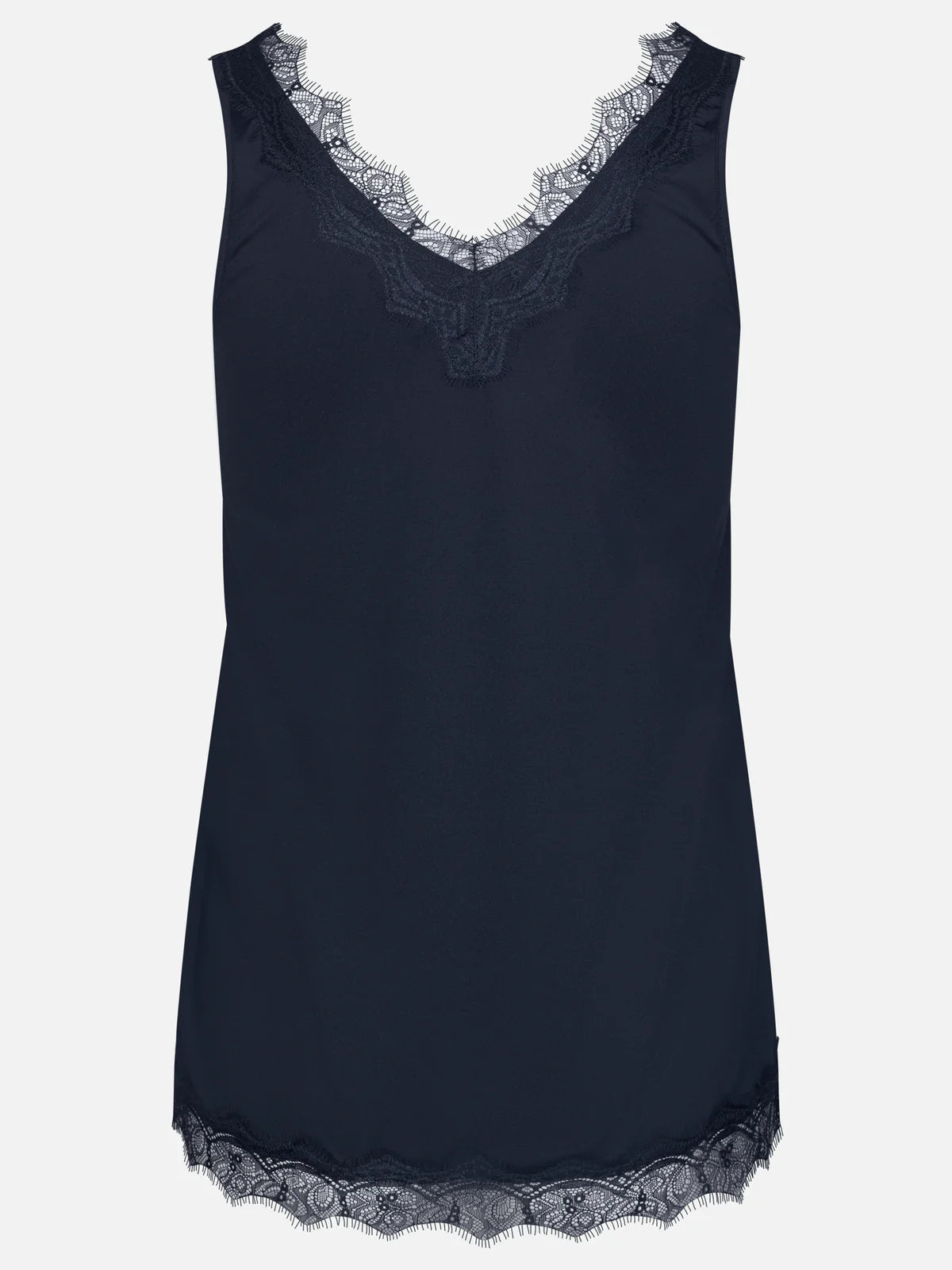 Rosemunde Billie Lace Vest - Navy