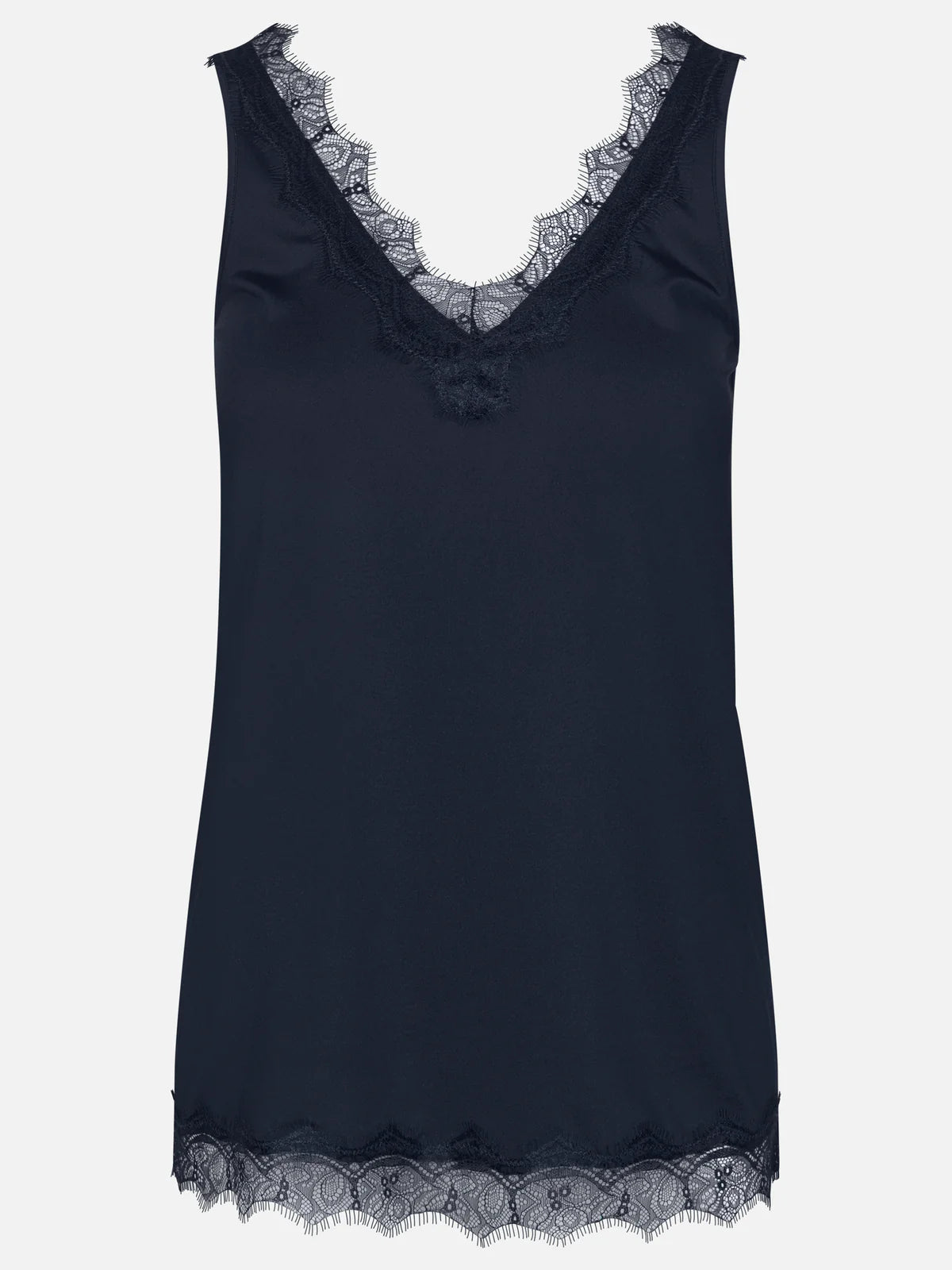 Rosemunde Billie Lace Vest - Navy