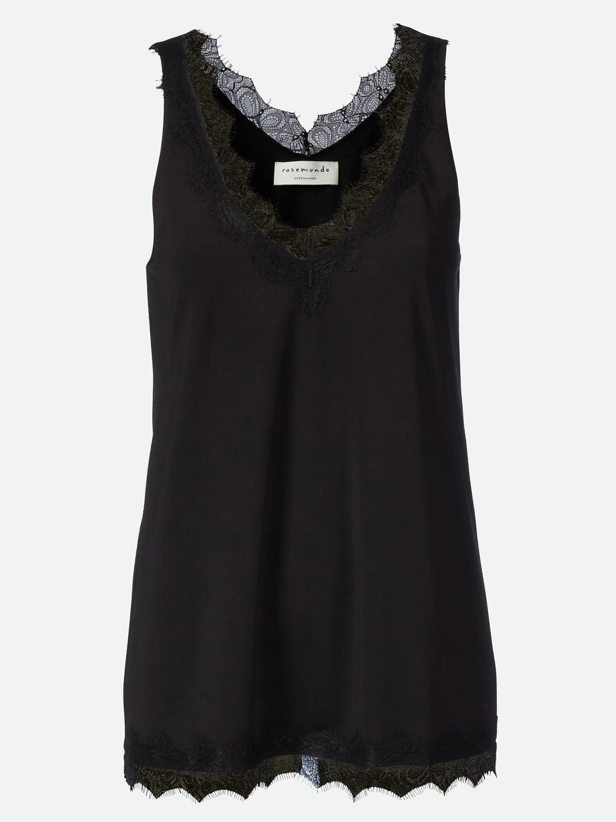 Rosemunde Billie Lace Vest - Black