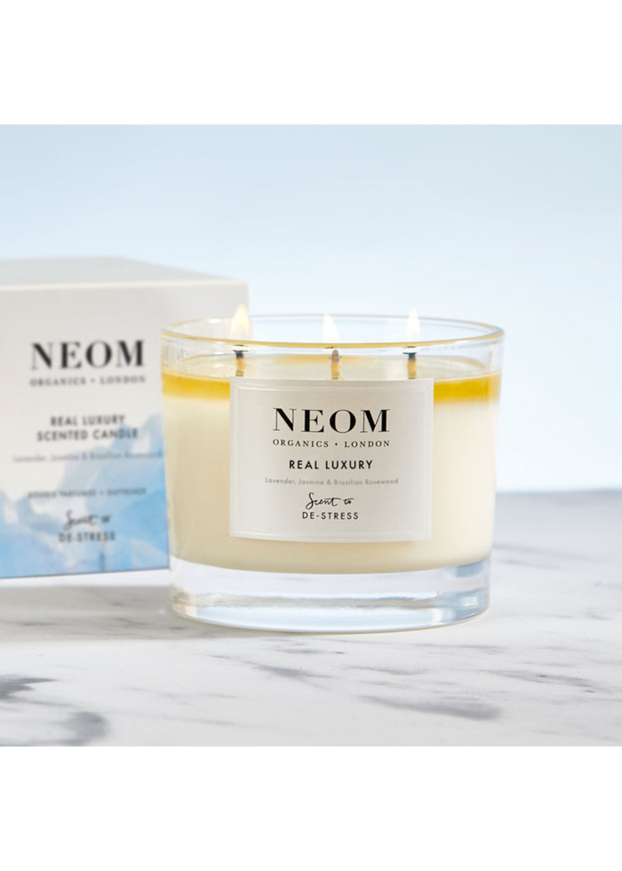Neom Real Luxury Scented Candle - 3 Wick