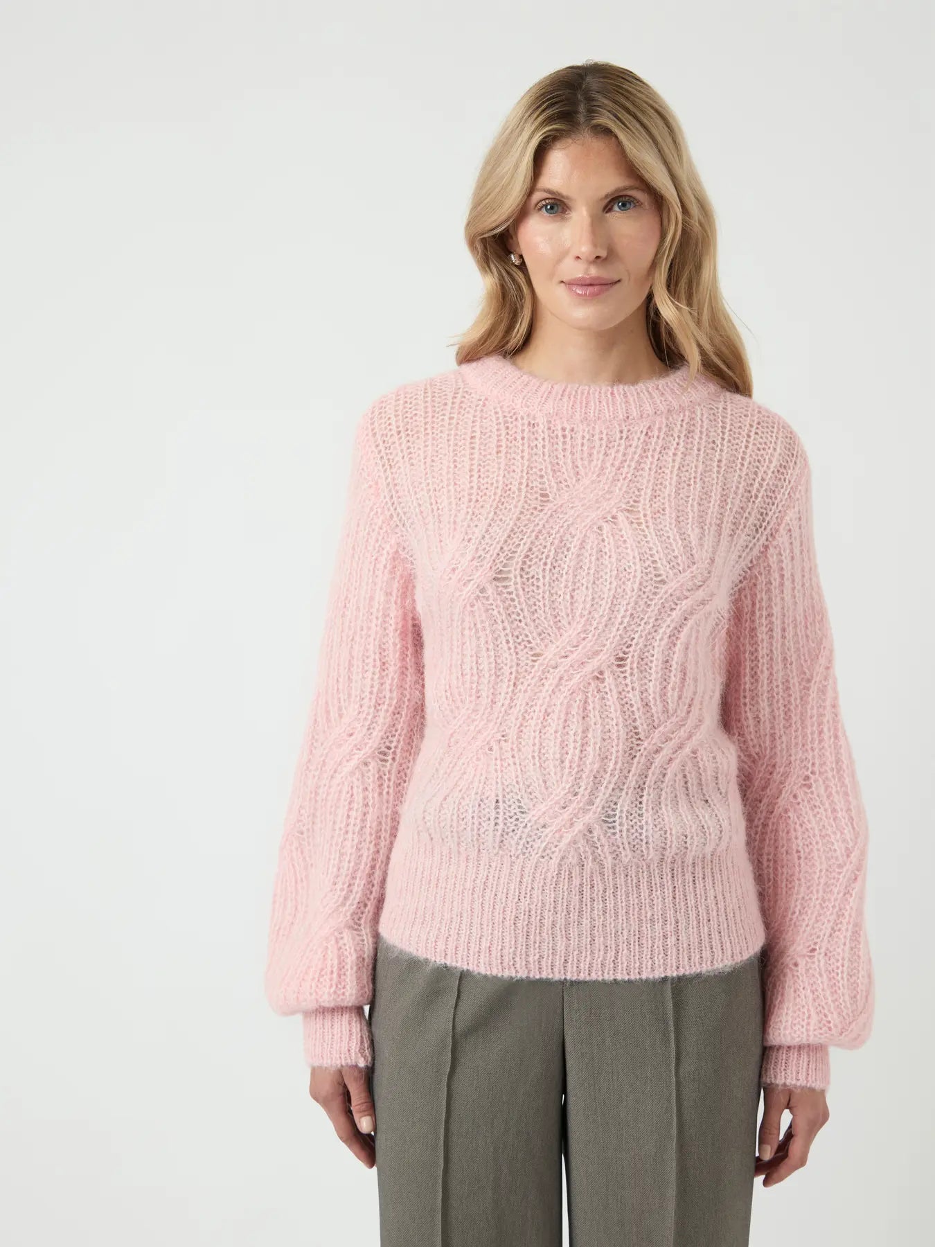 YAS Zuma Knit Jumper - Orchid
