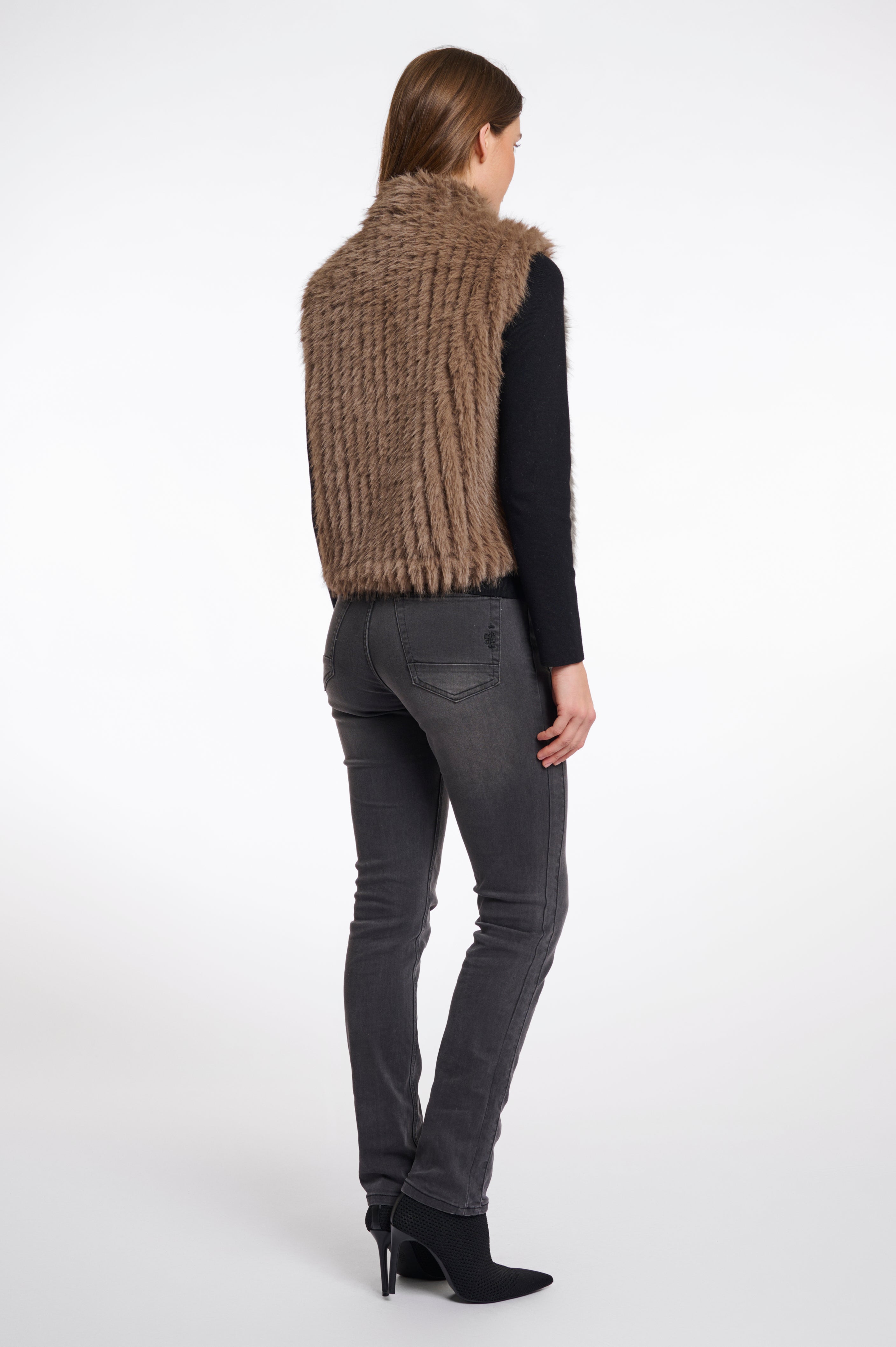 Rino & Pelle Dava Fur Gillet - Toffee