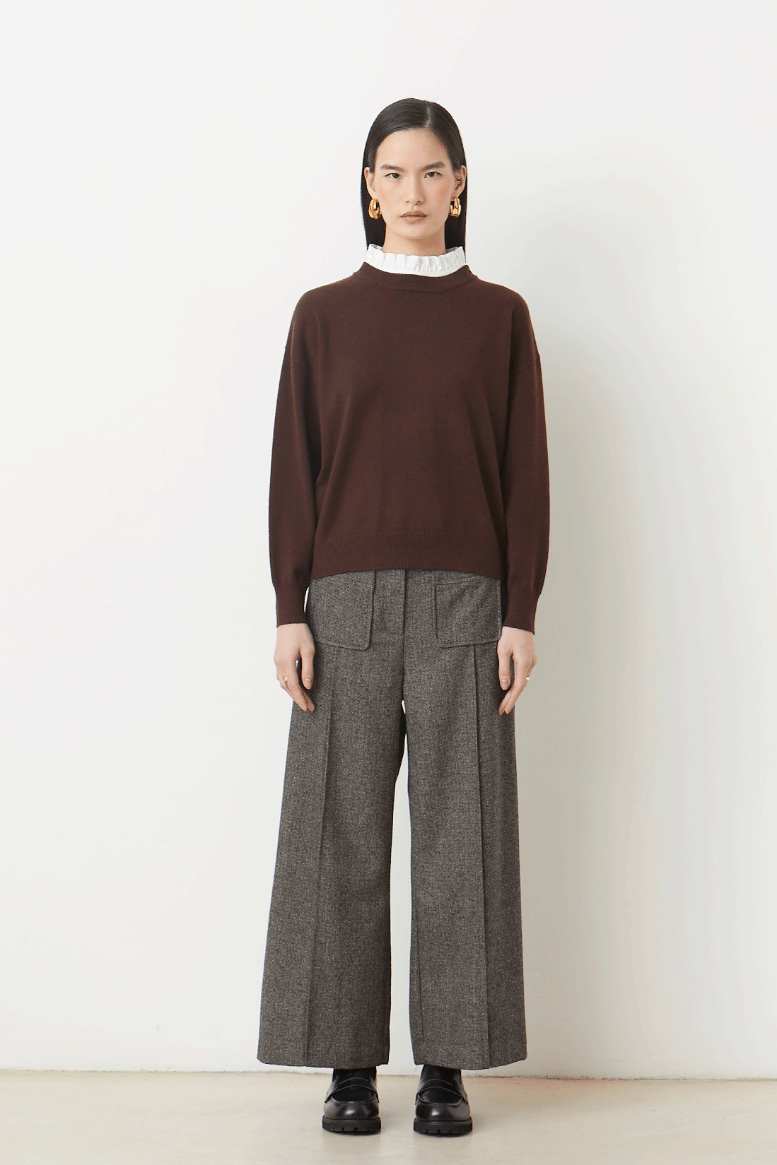 Suncoo Jazzy Tweed Trousers