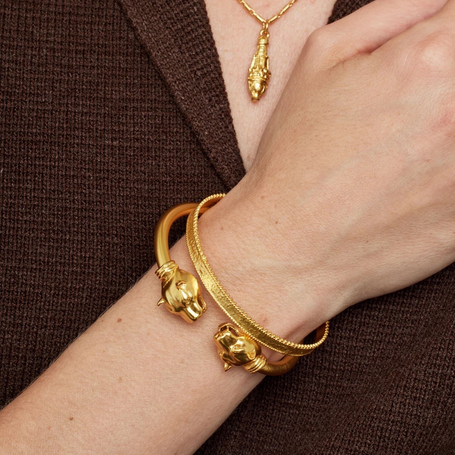 Ashiana Silvia Gold Bangle