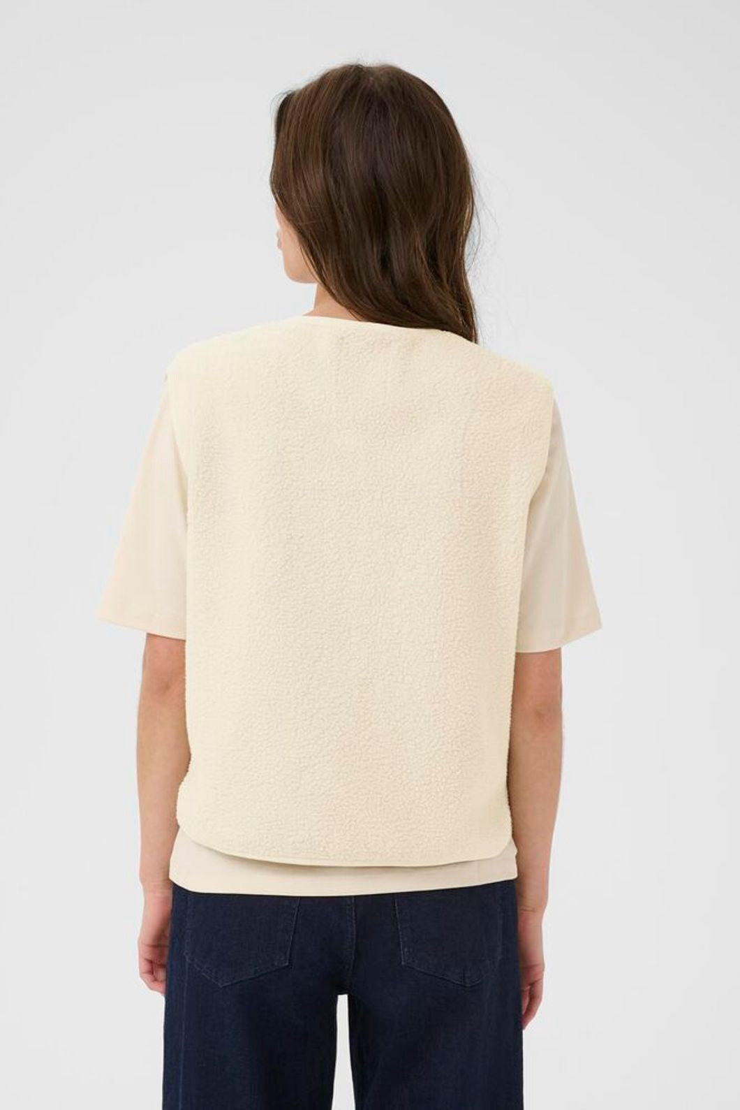 Part Two Signy Waistcoat - Oatmeal