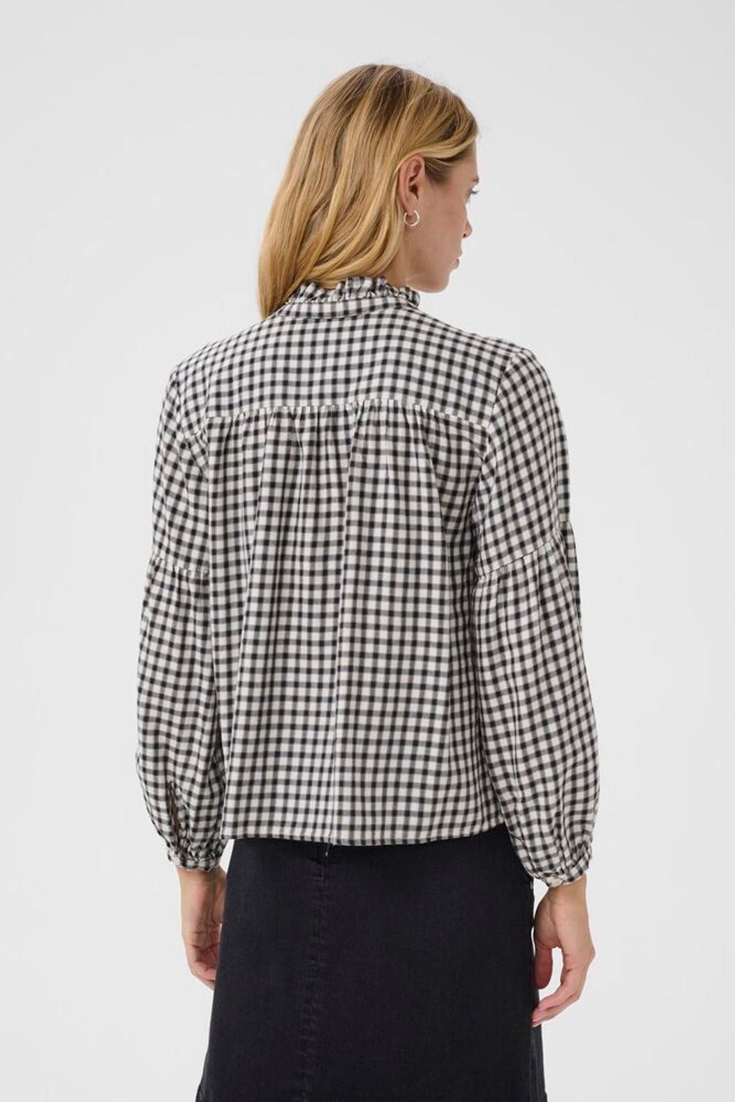 Part Two Samilla Shirt - Navy Check