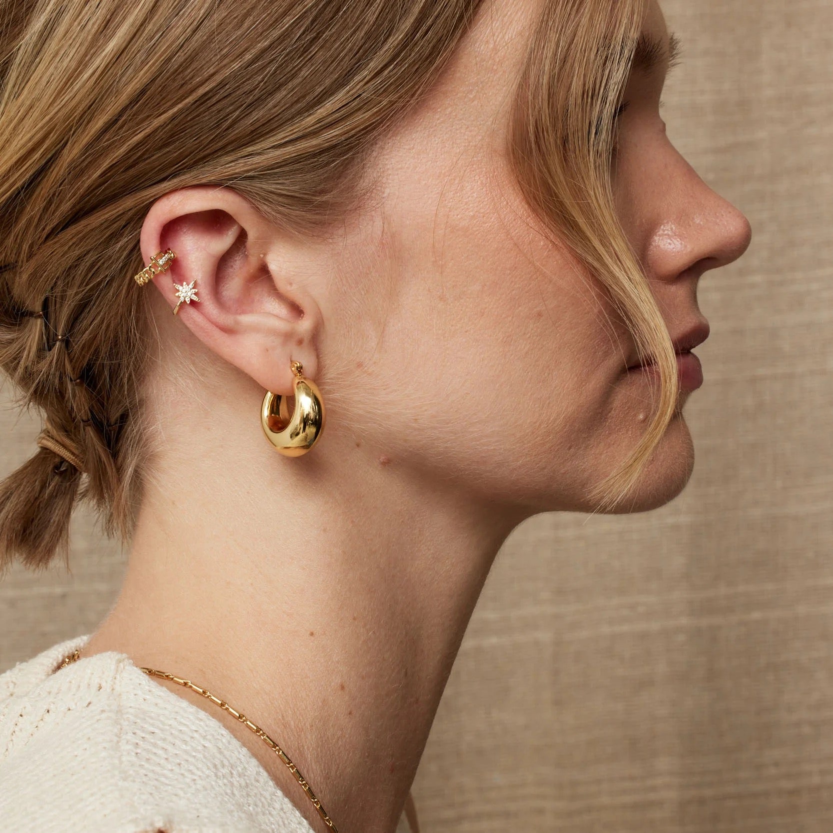 Ashiana Cali Hoop Earrings