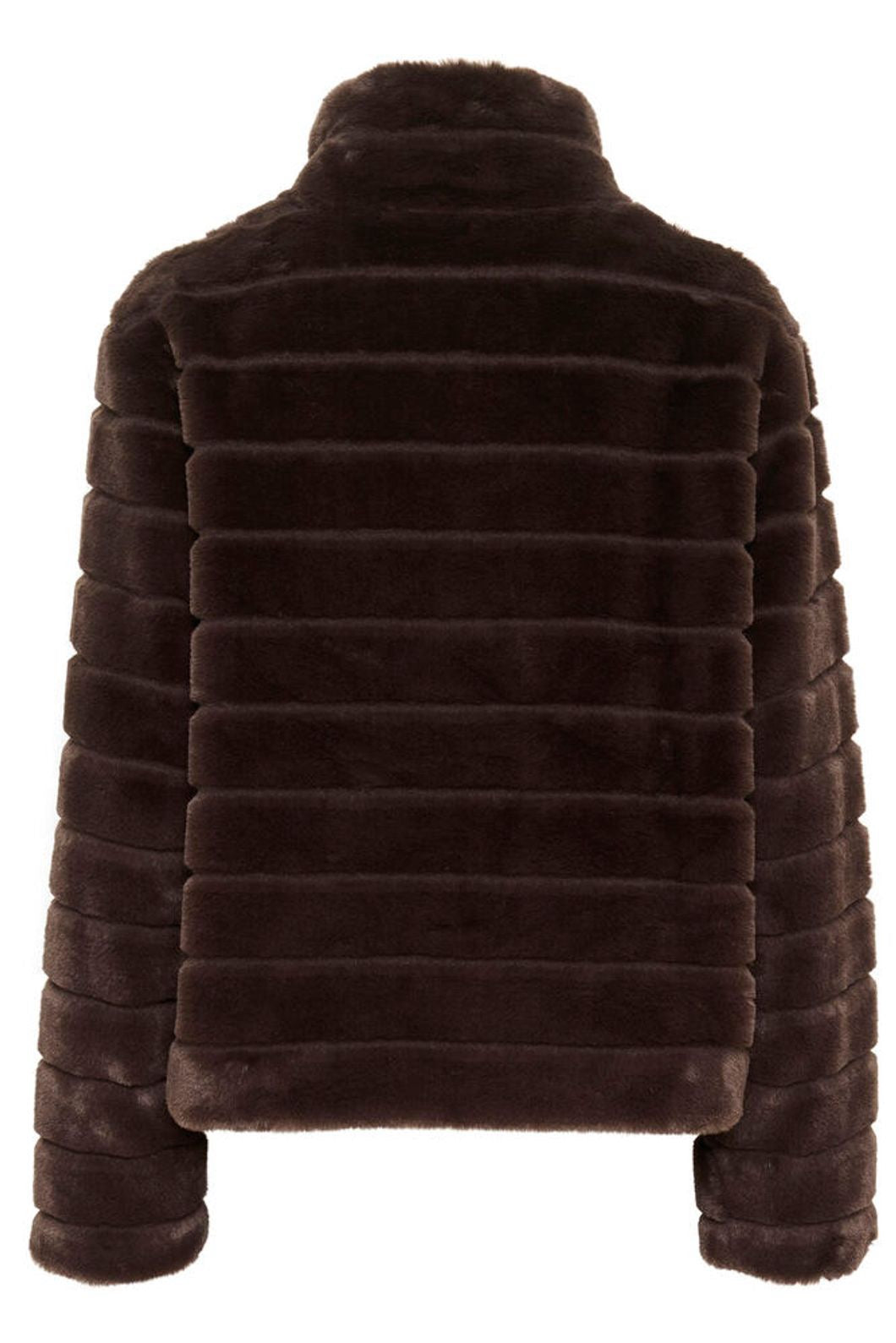 Saint Tropez Leonie Jacket - Chocolate Brown