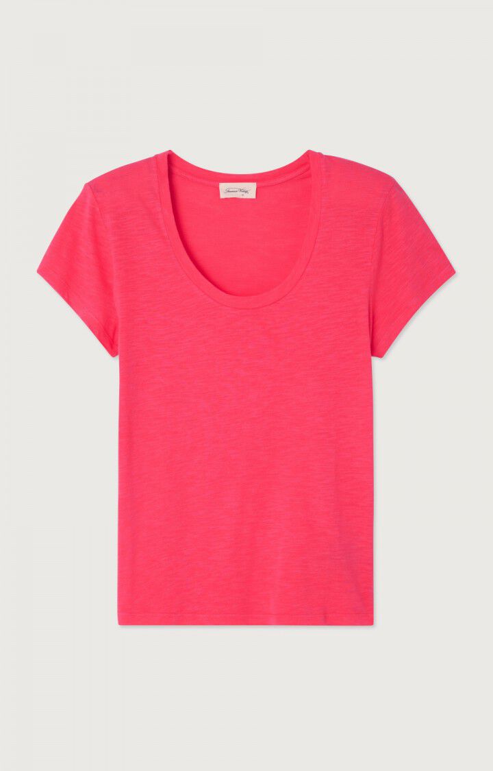 American Vintage Jacksonville T-Shirt - Hortensia Fluro