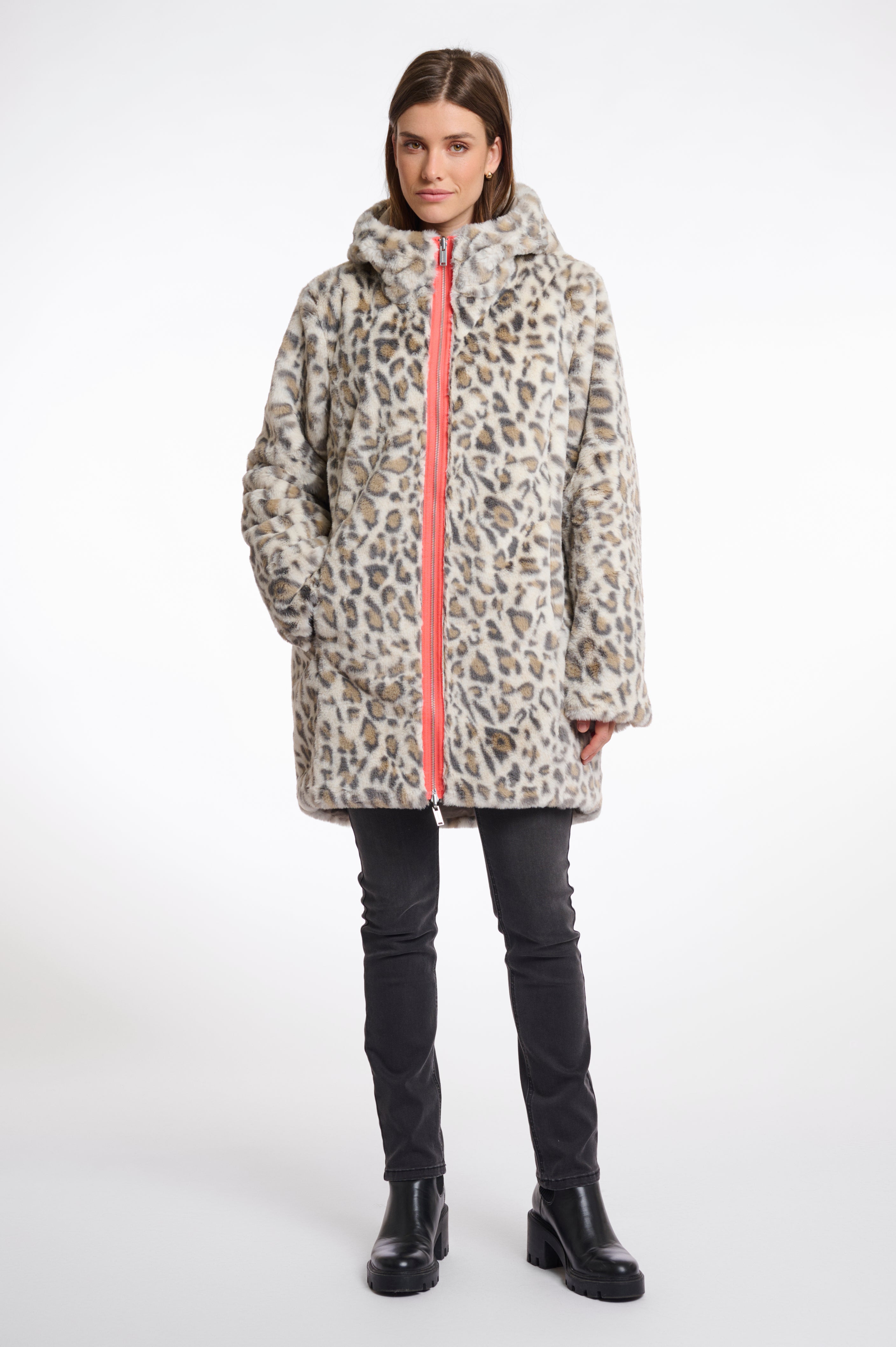 Rino & Pelle Javin Coat - Leopard