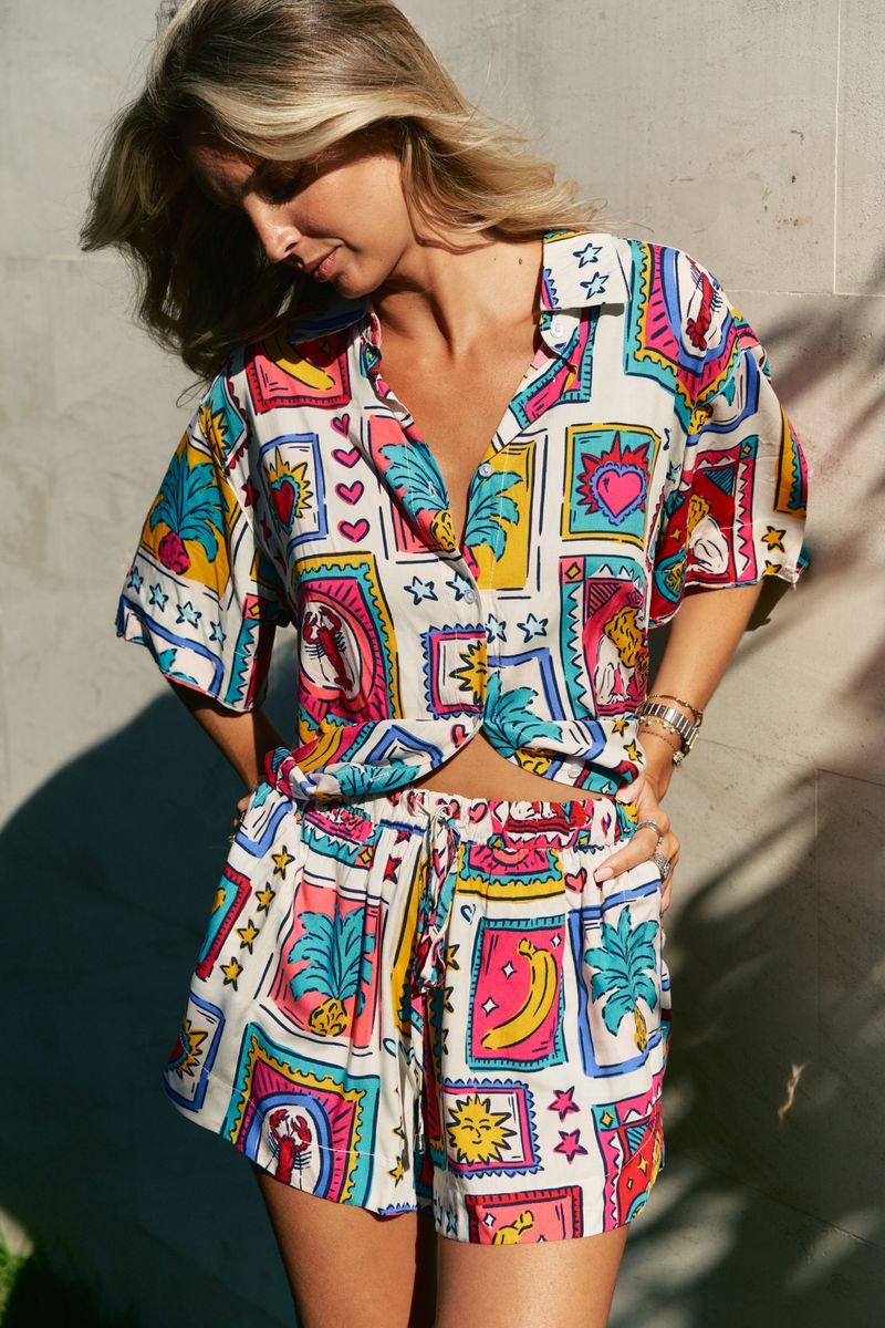 Jaase Charlie Shorts - Alice Print