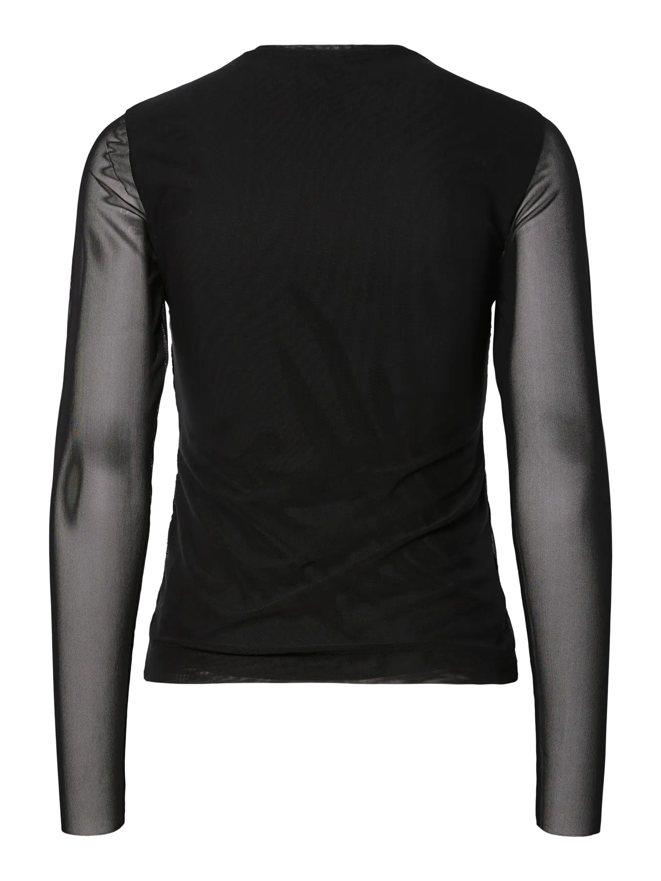 YAS Vitina Sequin Top - Black