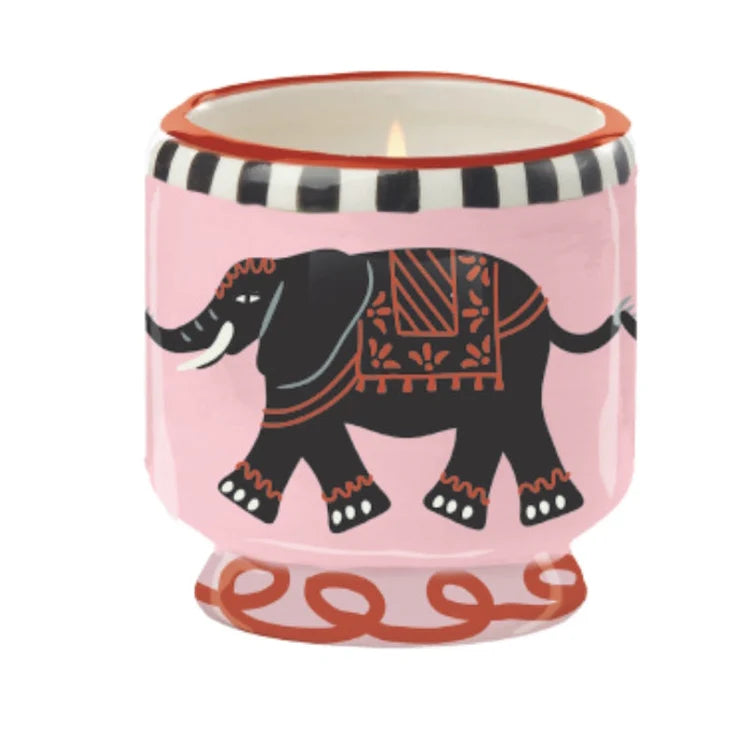 Paddywax A Dopo Elephant Ceramic Candle - Tobacco Vanilla