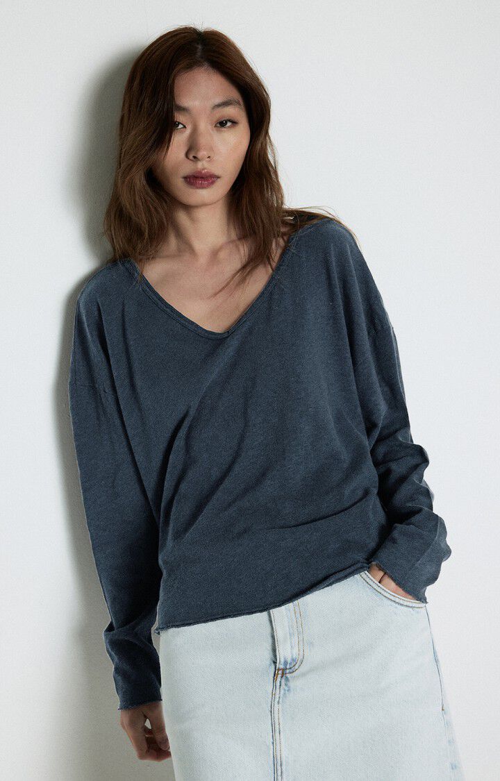 American Vintage Sonoma V-Neck - Navy