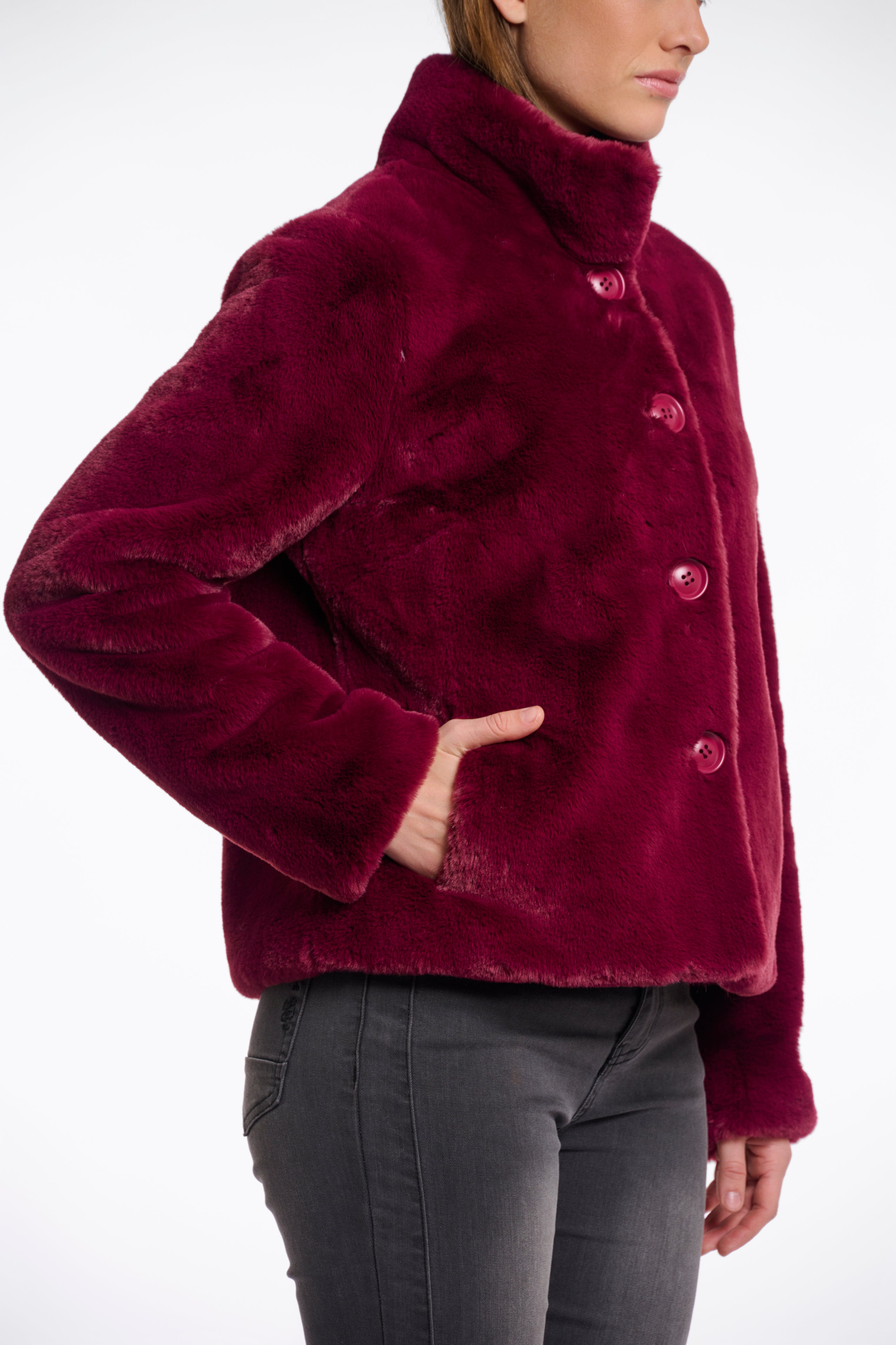 Rino & Pelle Vie Jacket - Plum