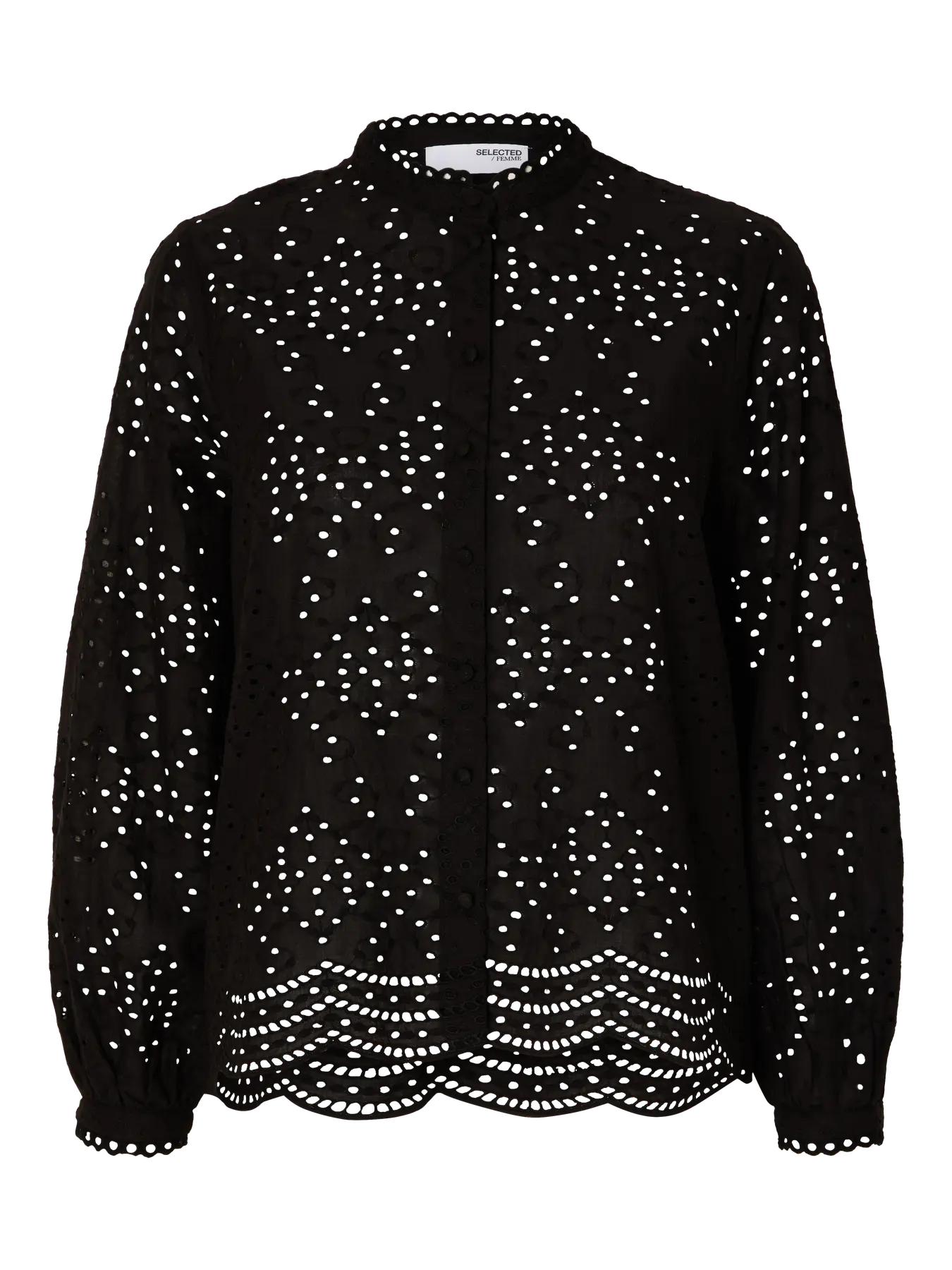 Selected Femme Tatiana Blouse - Black