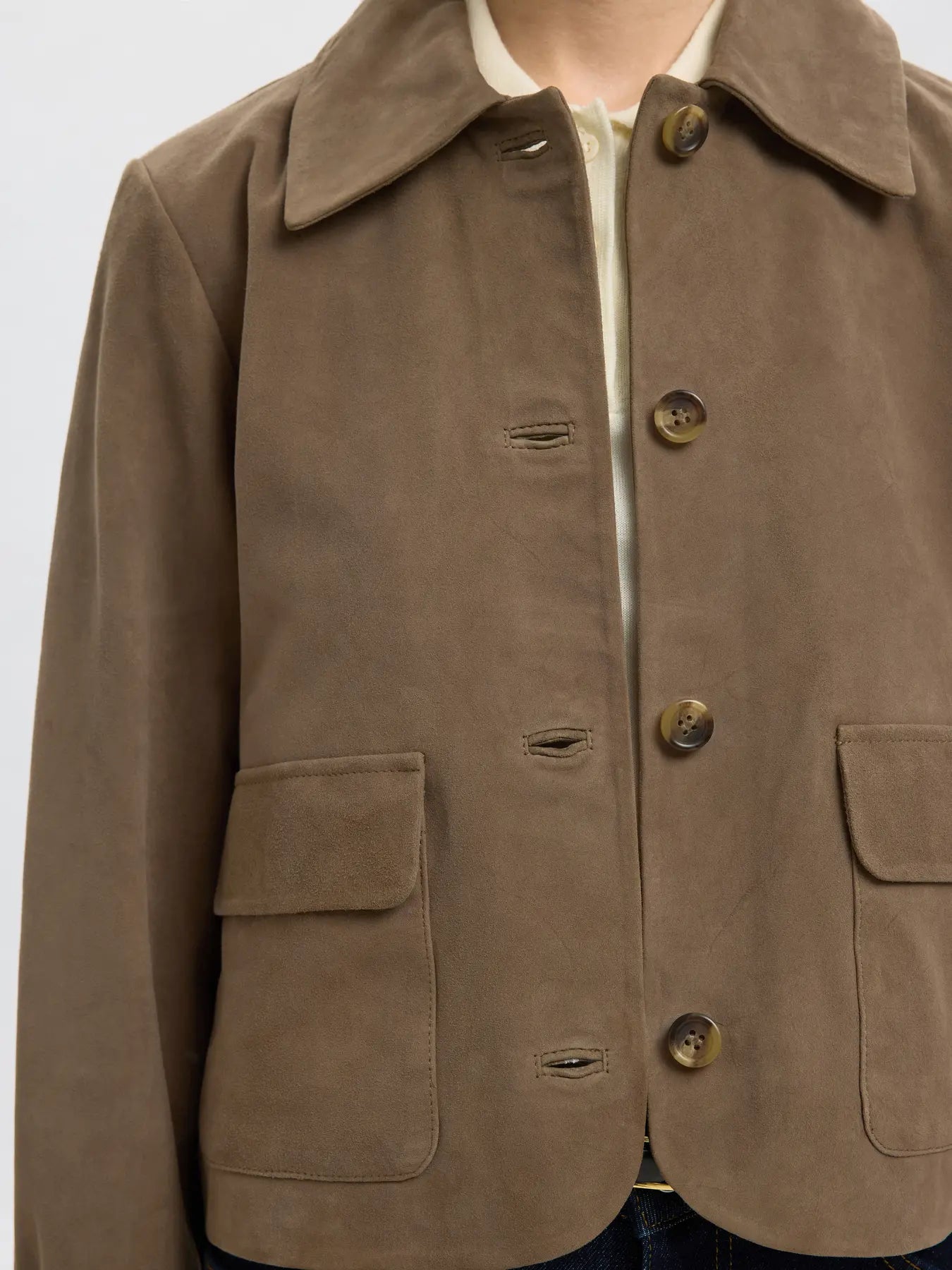 Selected Femme Kaya Suede Jacket