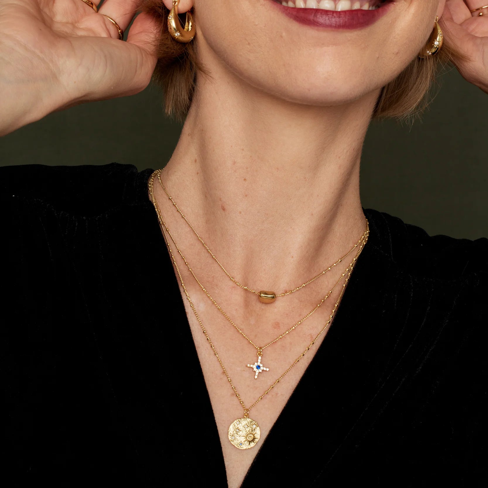 Ashiana Celeste Layered Necklace