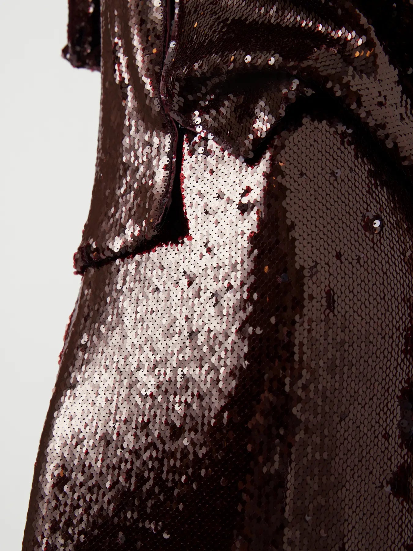 YAS Royalina Sequin Ankle Skirt