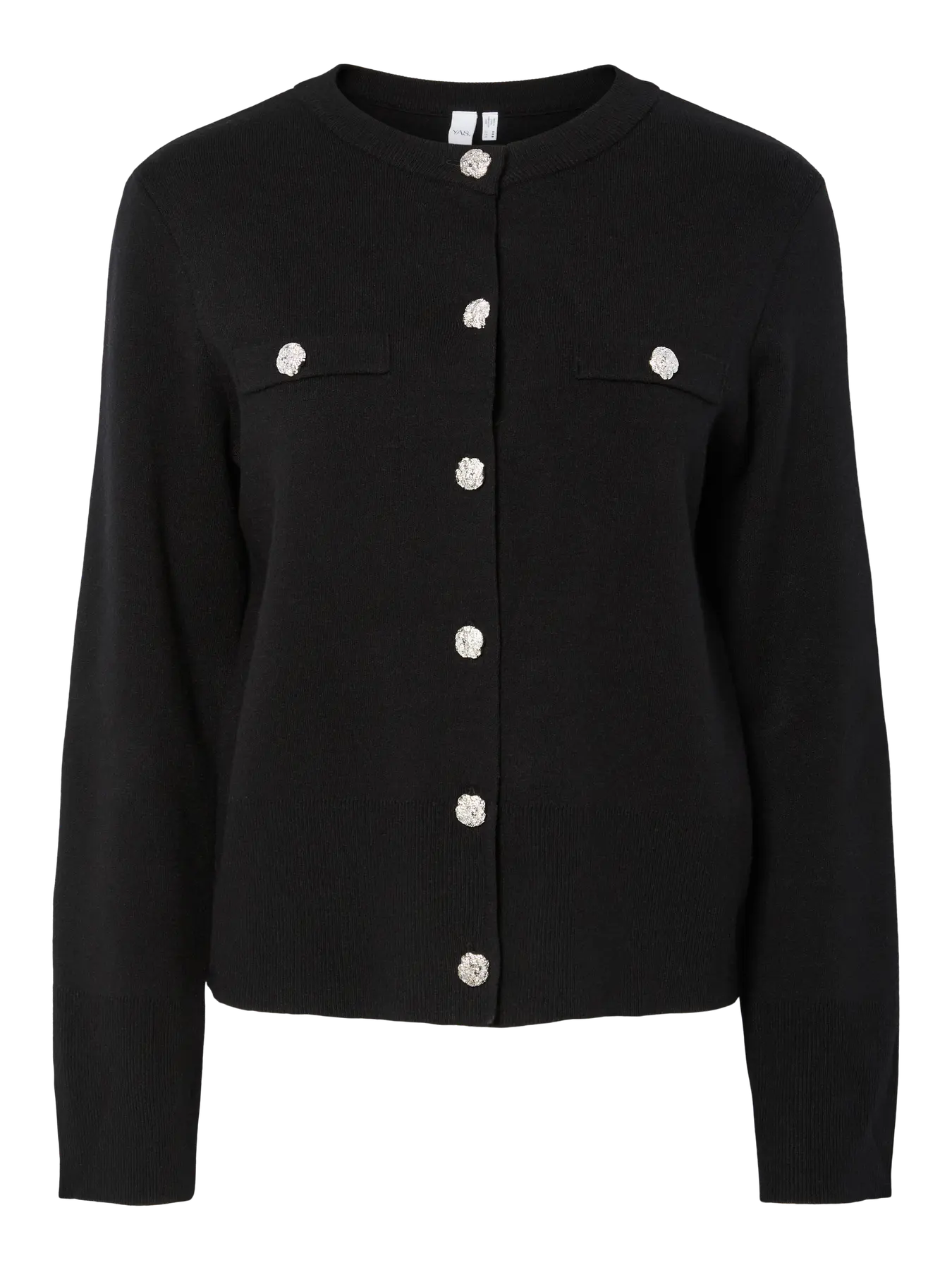 YAS Pimi Knit Cardigan - Black