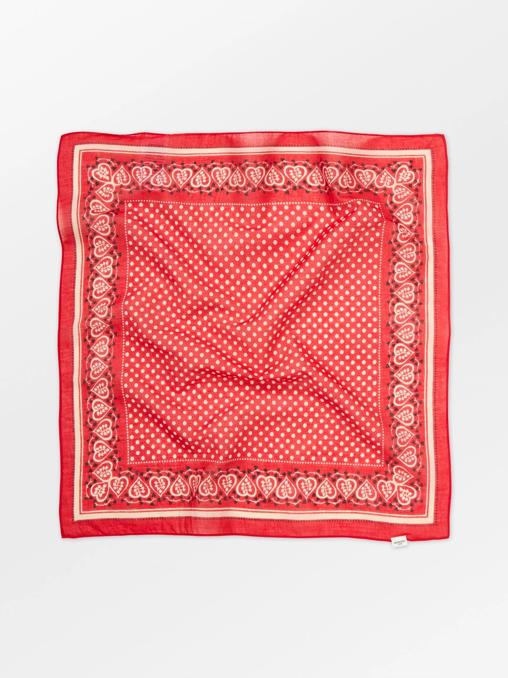 BeckSöndergaard Hearty Cotta Scarf - Red