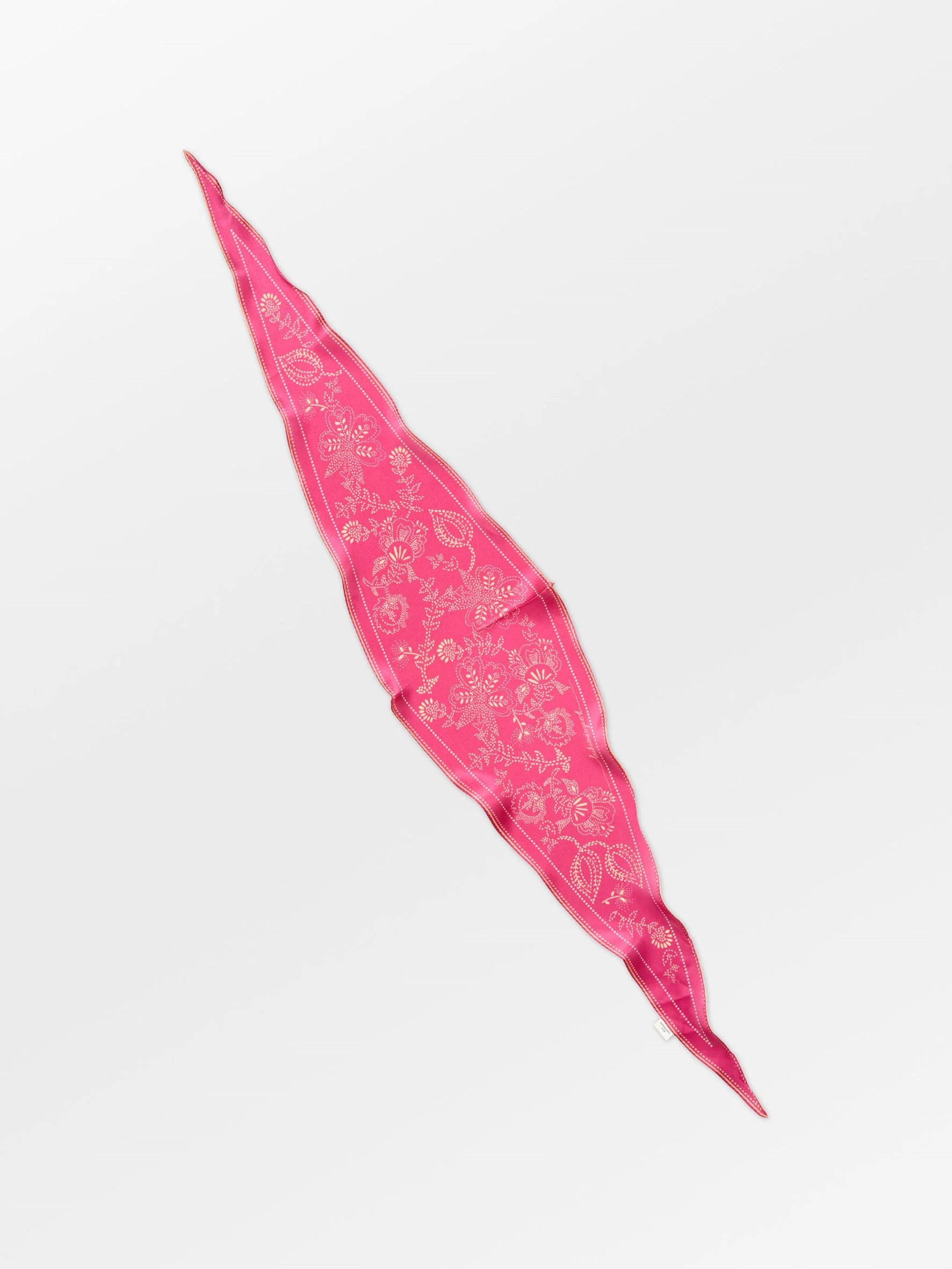 BeckSöndergaard Dotted Flora Diamond Scarf - Pink