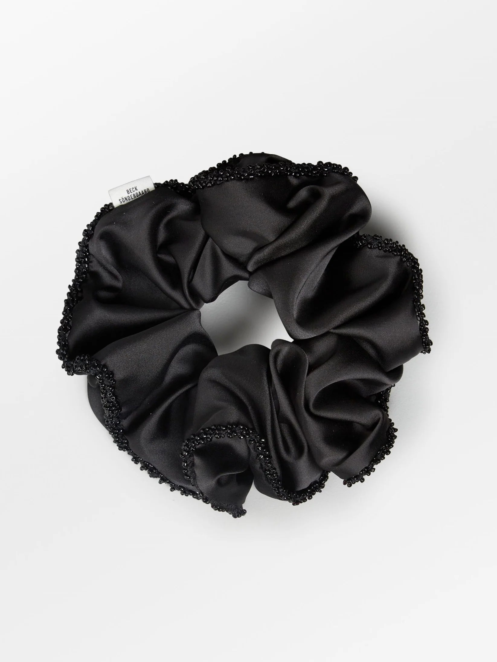 Becksöndergaard Luster Bead Scrunchie - Black
