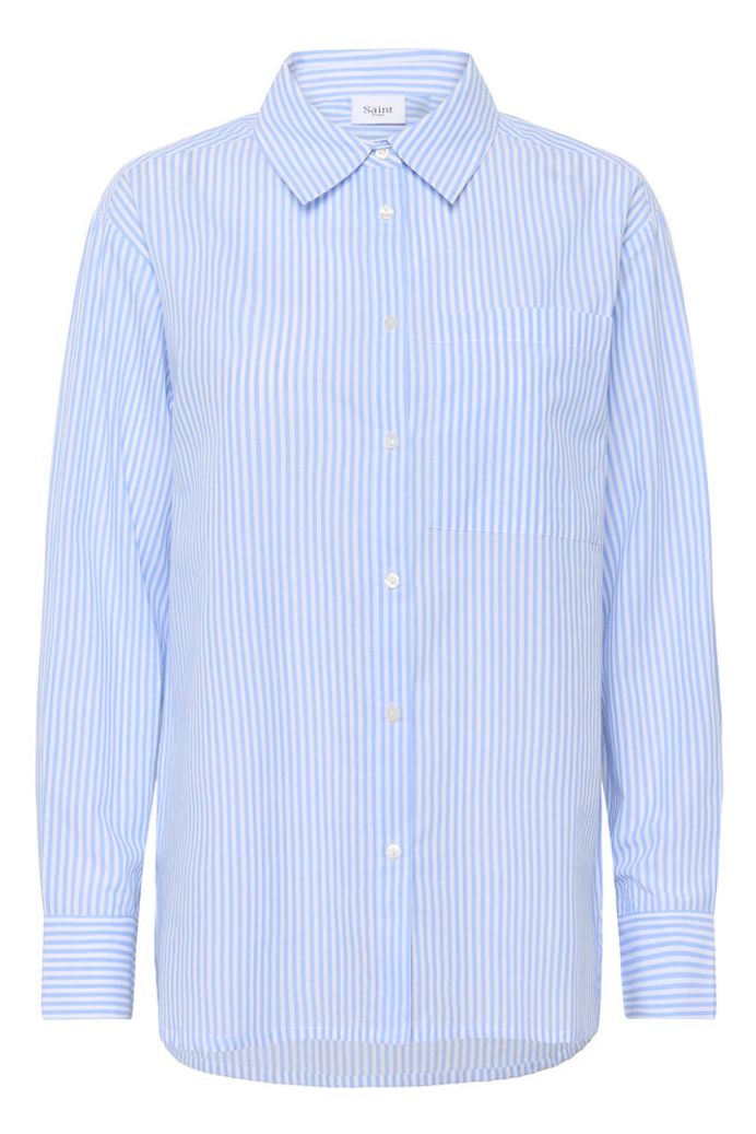 Saint Tropez Marley Striped Shirt - Blue