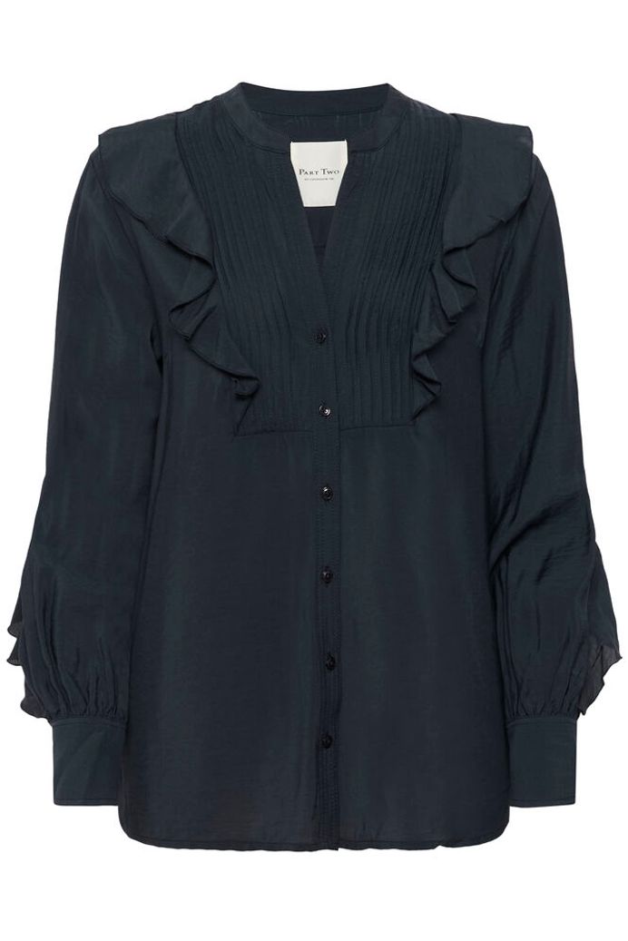 Part Two Stafani Blouse - Navy