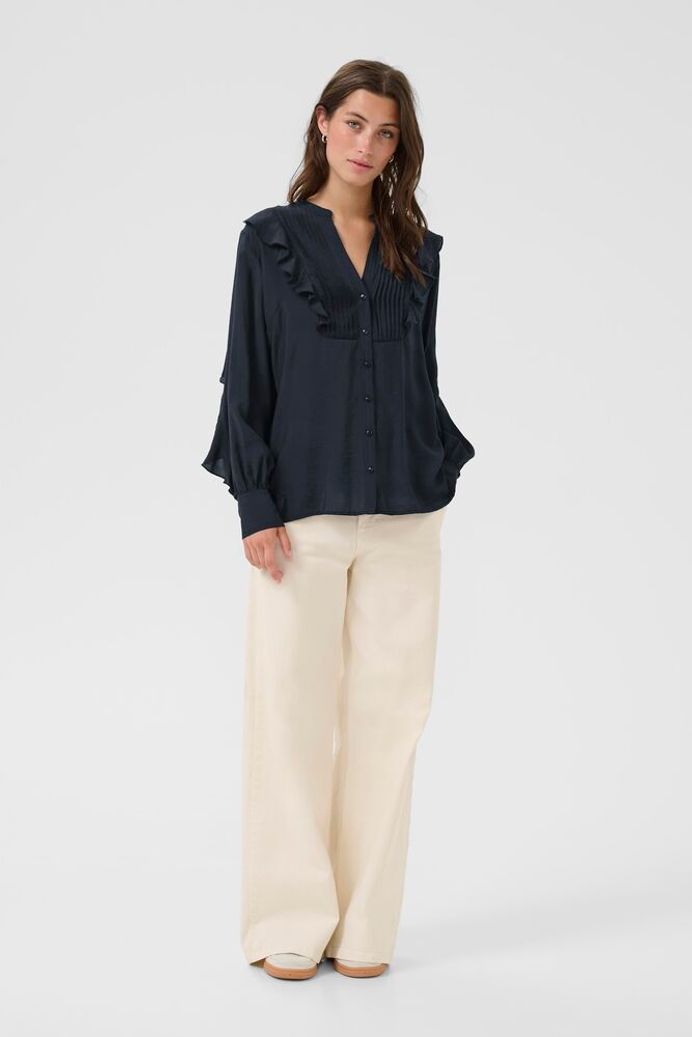 Part Two Stafani Blouse - Navy
