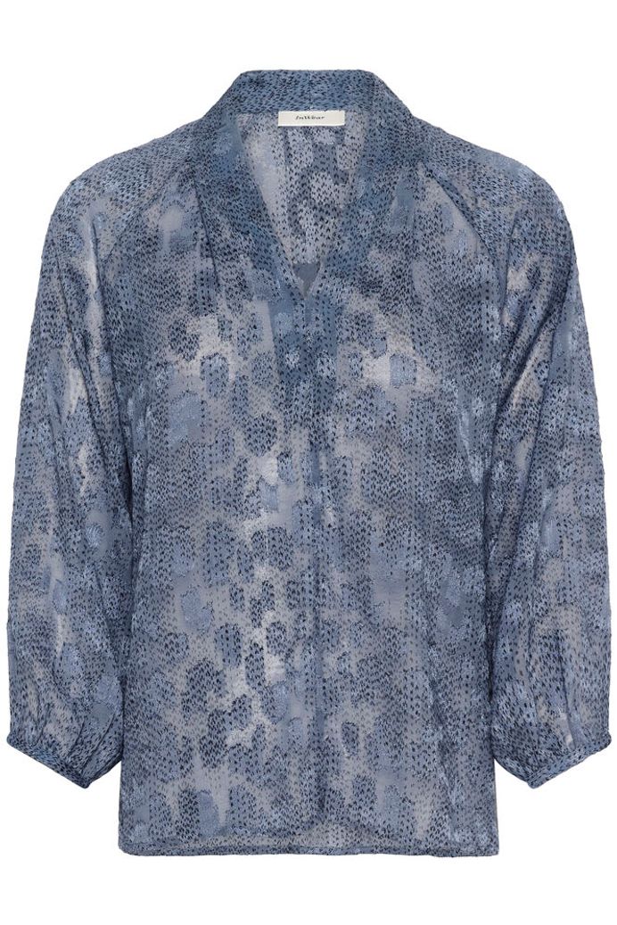 In Wear Addison Blouse - Blue