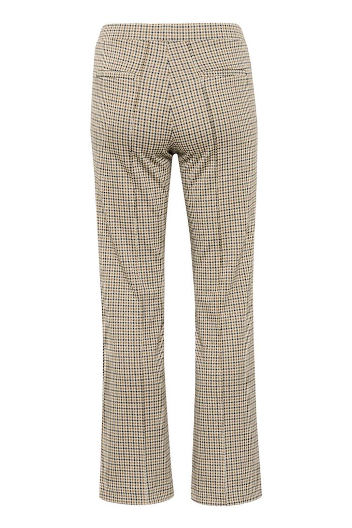 Part Two Pontas Checked Trousers - Coconut