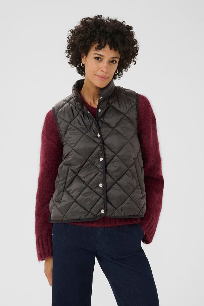 Part Two Sidse Waistcoat - Black