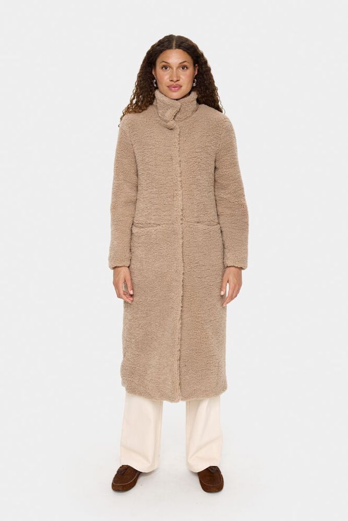Saint Tropez Felicia Coat - Nature
