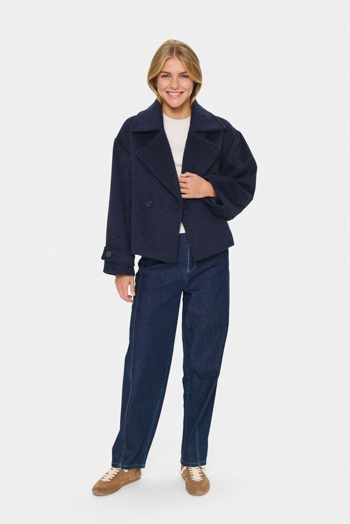 Saint Tropez Lira Wool Coat