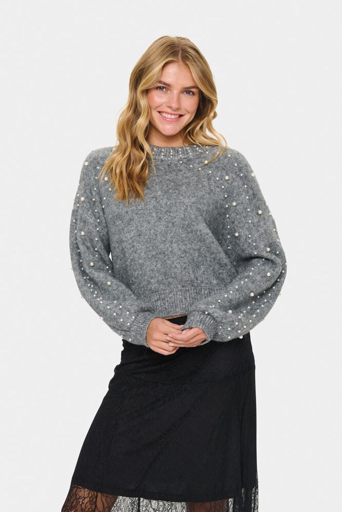 Saint Tropez Madeleine Jumper - Grey