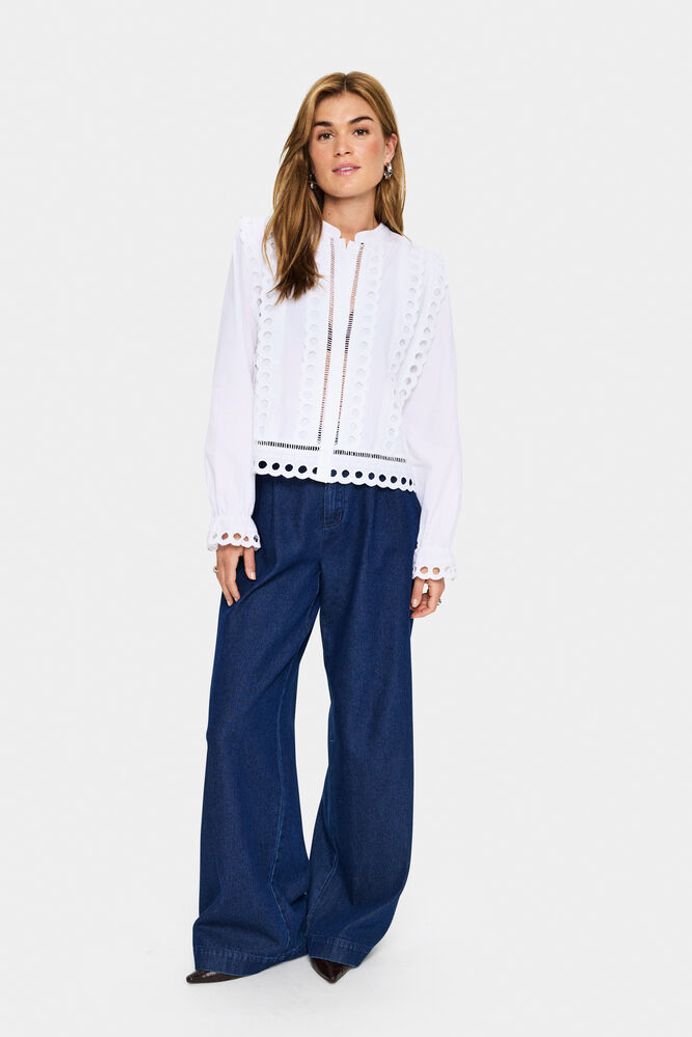 Saint Tropez Marlee Shirt - White