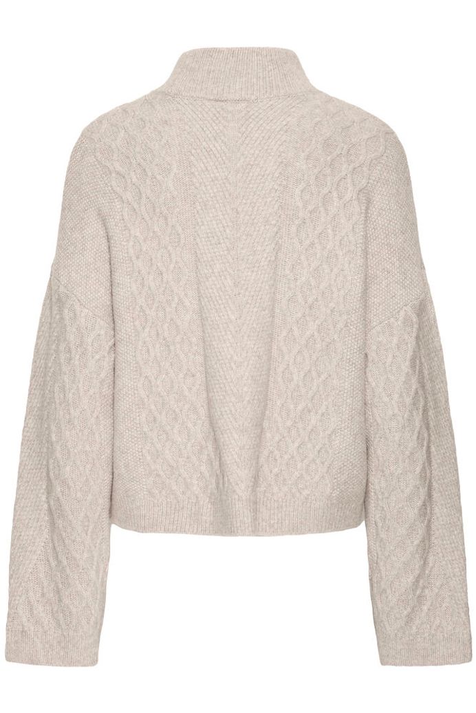 Ichi Mylle Jumper - Oatmeal