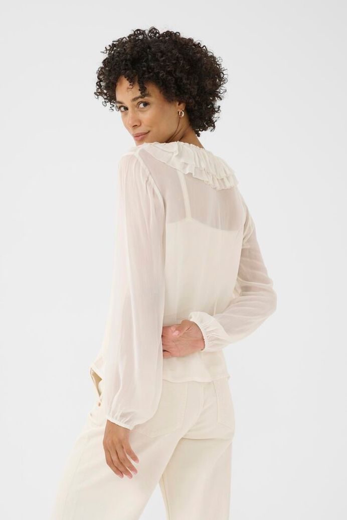 Part Two Sanaz Blouse - White