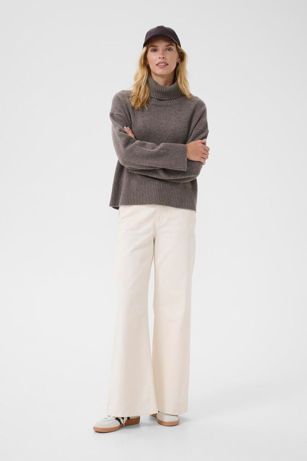 Part Two Corina Wool Roll Neck