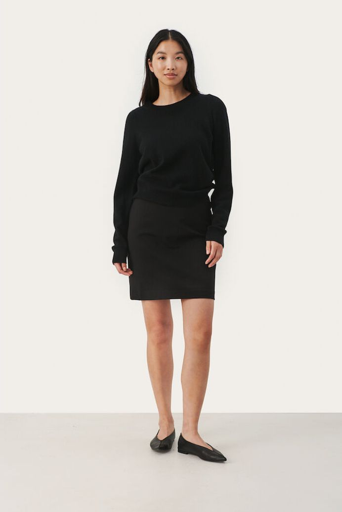 Part Two Evina Cashmere Jumper - Black