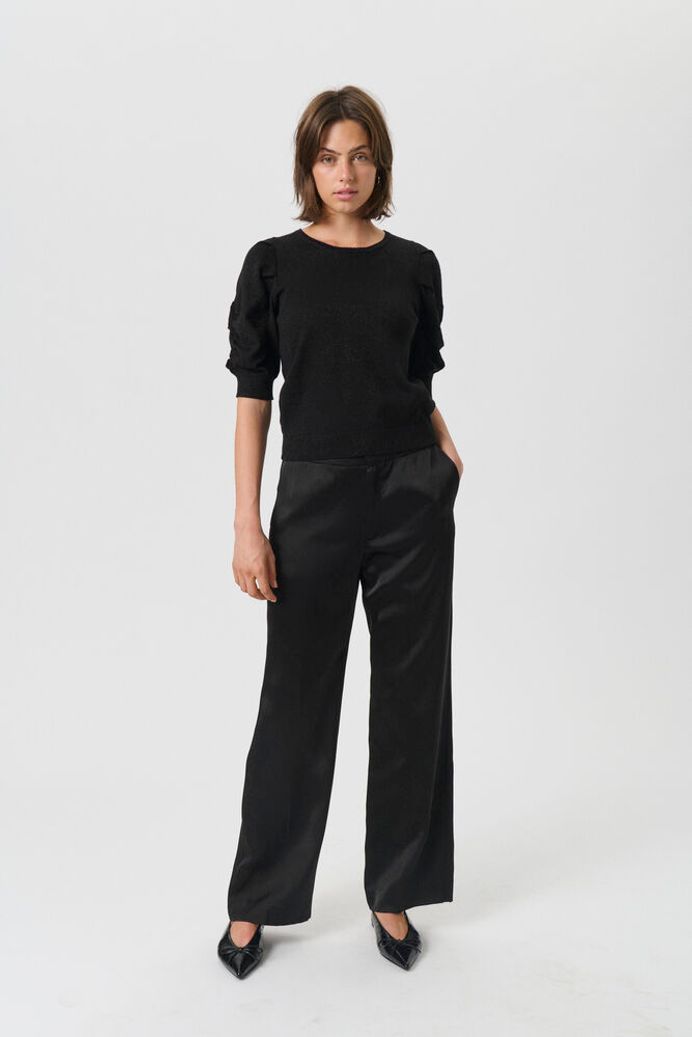 Part Two Varaia Lurex Knit - Black