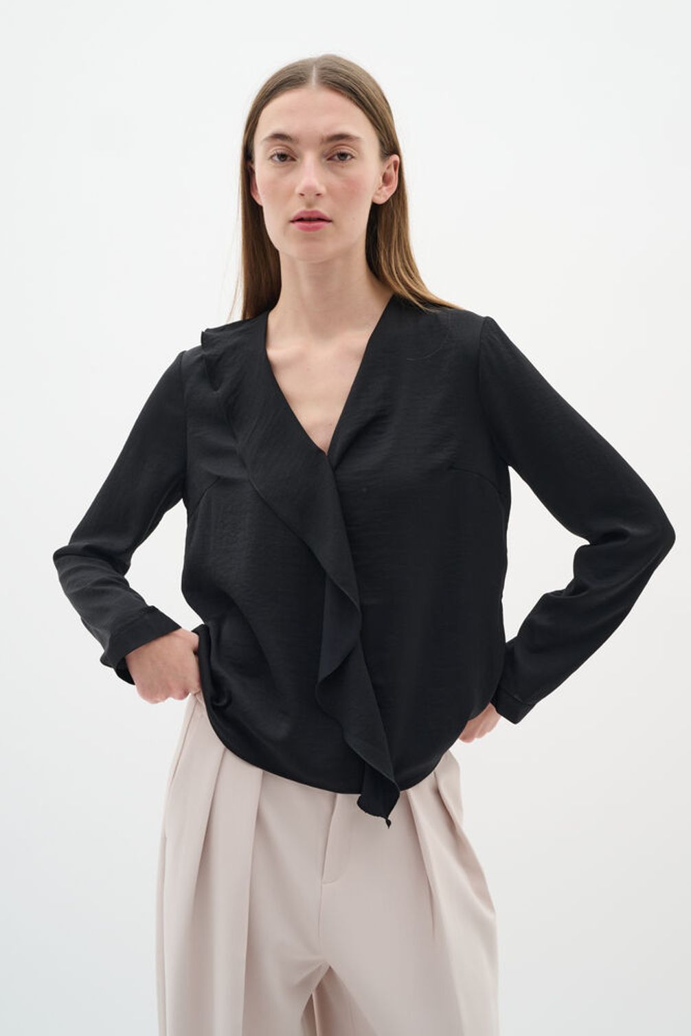 In Wear Auda Blouse - Black
