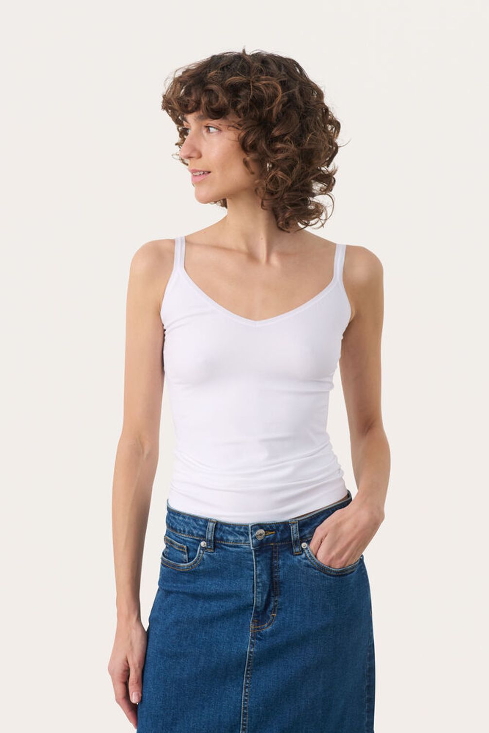 Part Two Hydda Vest - White