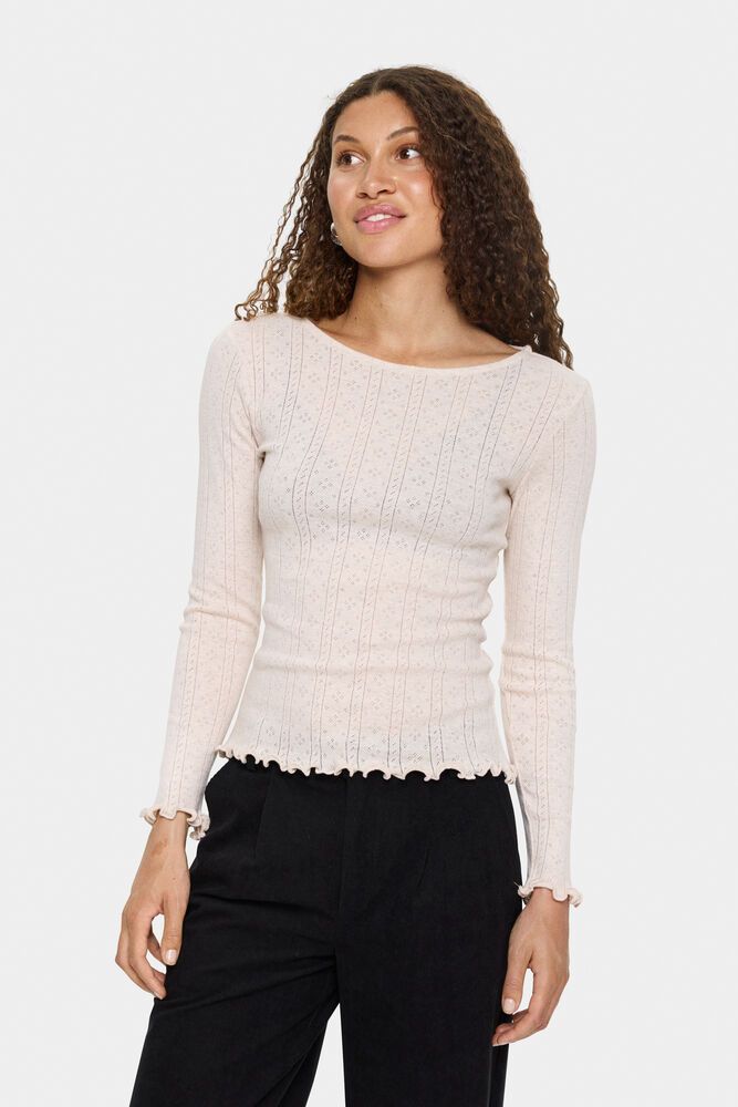 Saint Tropez Gru Top - Beige