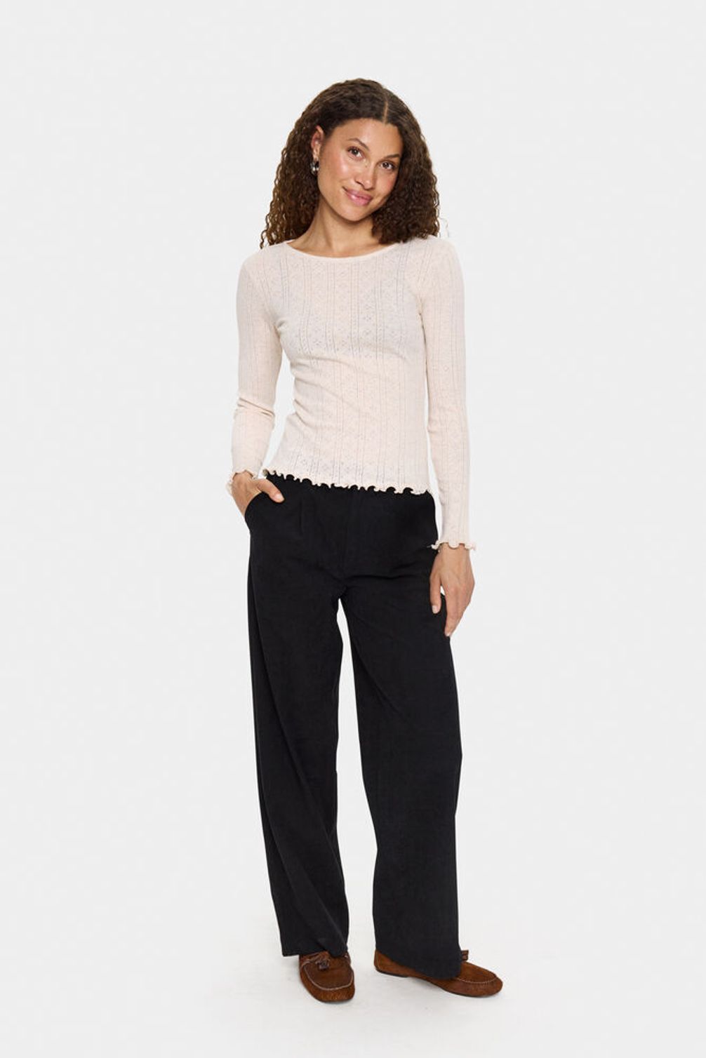 Saint Tropez Gru Top - Beige